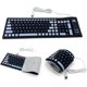 thumbnail image 1 of Teclado de silicona enrollable, impermeable, 103 teclas, cable USB, 1 of 5