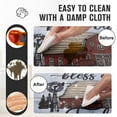thumbnail image 6 of WannaToo Kitchen Mats 2Pcs, Anti Fatigue Kitchen Rugs and Mats, Non-slip Cushioned Floor Comfort Mat for Kitchen, Doorway, Sink, Laundry, 17"x27"+17"x47",Animals, 6 of 8