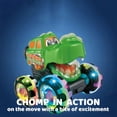 thumbnail image 4 of Tkerinse Motion Activated Light Up Toy Cars for Toddlers, Pull Back Dinosaur Shark Crocodile Trucks with LED Wheels, Boys Girls Fun Play Vehicle, 4 of 7