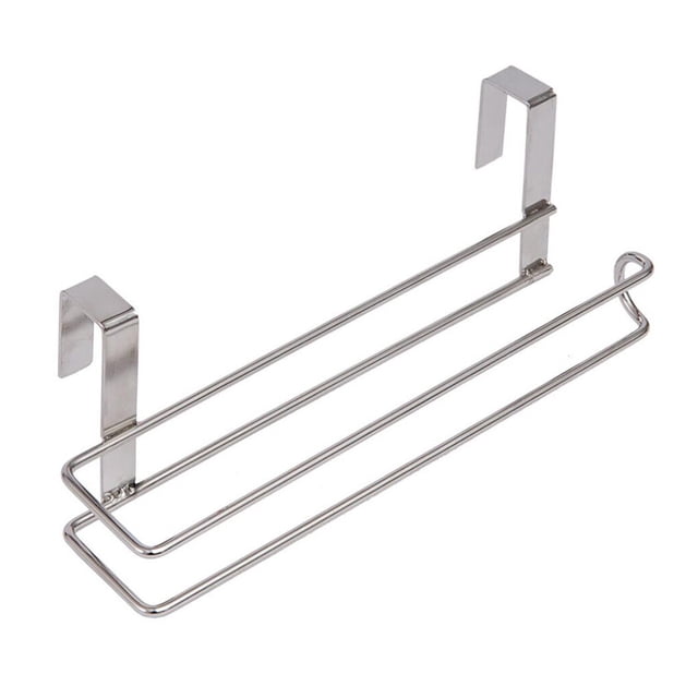 jesticaly Recableght Stainless Paper Towel Holder Rustproof Hanging Rack Durable Bathroom Toilet Roller Stand