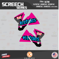 thumbnail image 2 of Kalair GFX Graphics Kit for Ktm 125EXC, 200EXC, 250EXC, 300EXC and 380EXC (1998-2000) Screech Series, 2 of 5