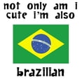 thumbnail image 2 of CafePress - Cute And Brazilian Long Sleeve T Shirt - Long Sleeve Infant T-Shirt, 2 of 2