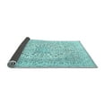 thumbnail image 2 of Ahgly Company Indoor Rectangle Persian Light Blue Traditional Area Rugs, 4' x 6', 2 of 4
