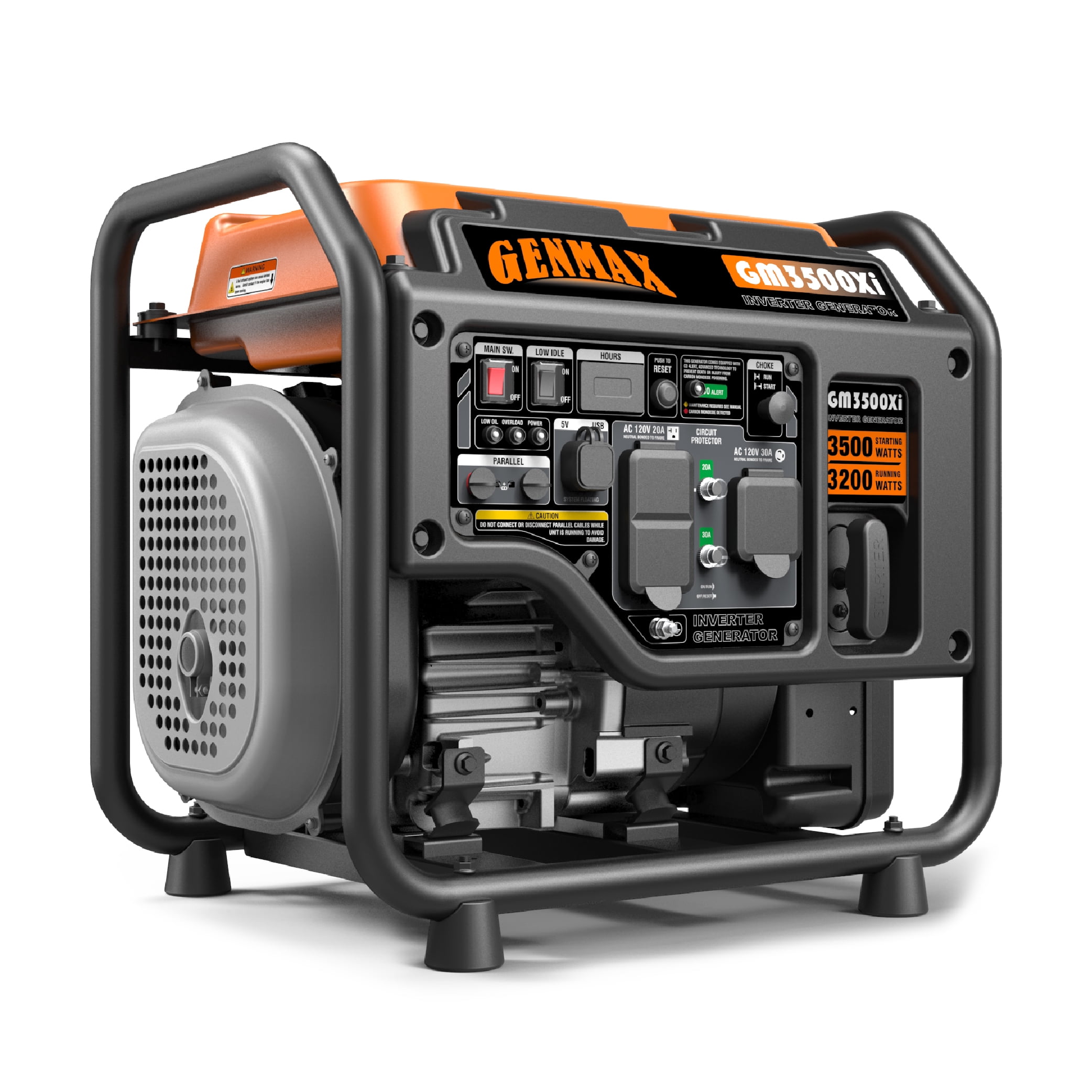 GENMAX 3500 Peak WattsGas Powered Open Frame RV Ready Inverter