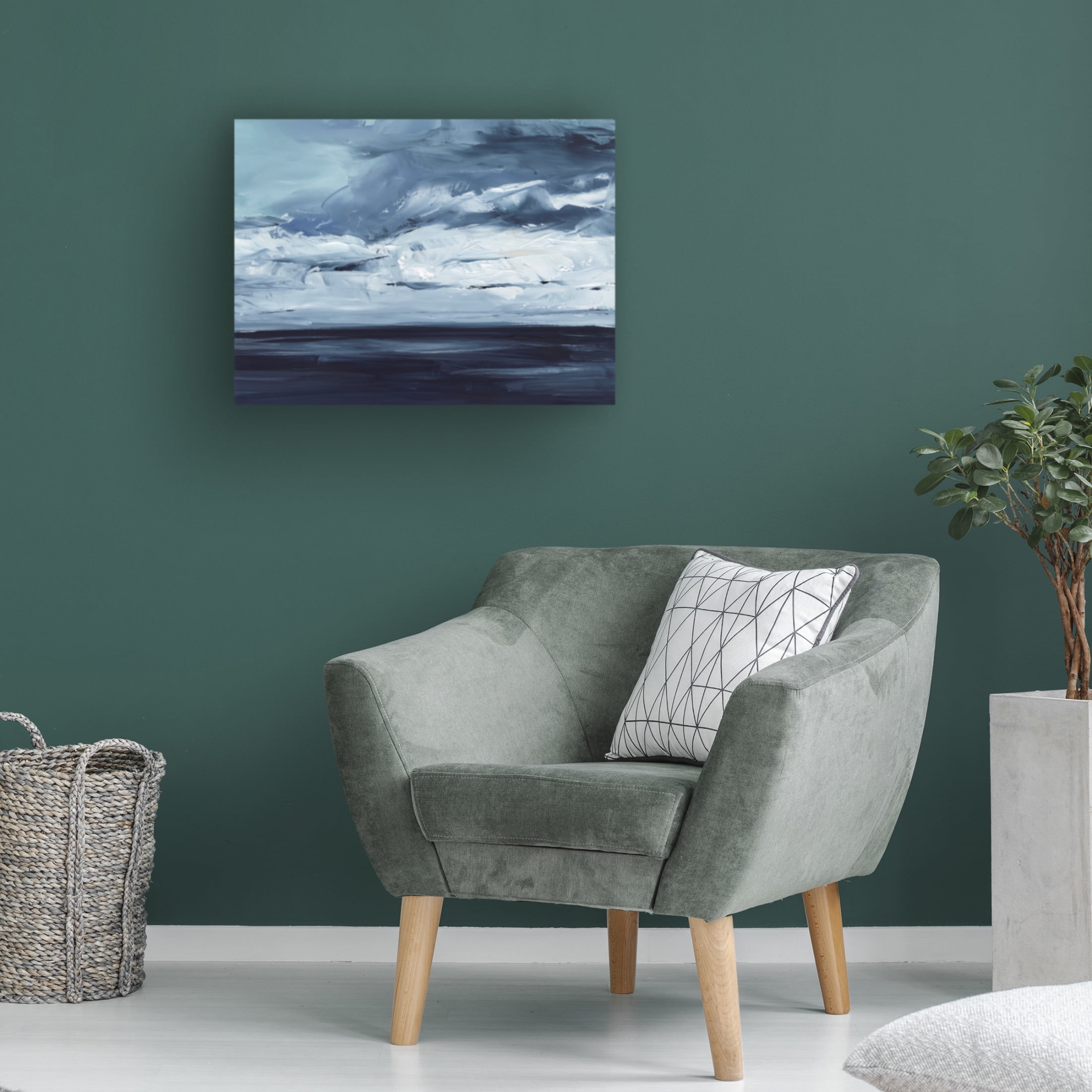 Trademark Fine Art Ethan Harper Moonlit Ocean II Canvas Wall Art