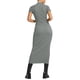 thumbnail image 2 of Txlixc Vestido de punto largo, cuello alto de manga corta Txlixc  moda, 2 of 5