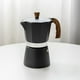 thumbnail image 4 of Cafetera Moka de 3 Tazas, Cafetera ExpréS, Cafetera Cubana, Herramienta para el Hogar y la Oficina (150 Ml, Negra), 4 of 8