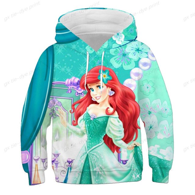 Mickey Mouse primavera y otoño nuevo abrigo para niños animación de dibujos animados bebé niña Sudadera con capucha de manga larga sudadera con capucha para niños 120 zhangmengya CONDUJO