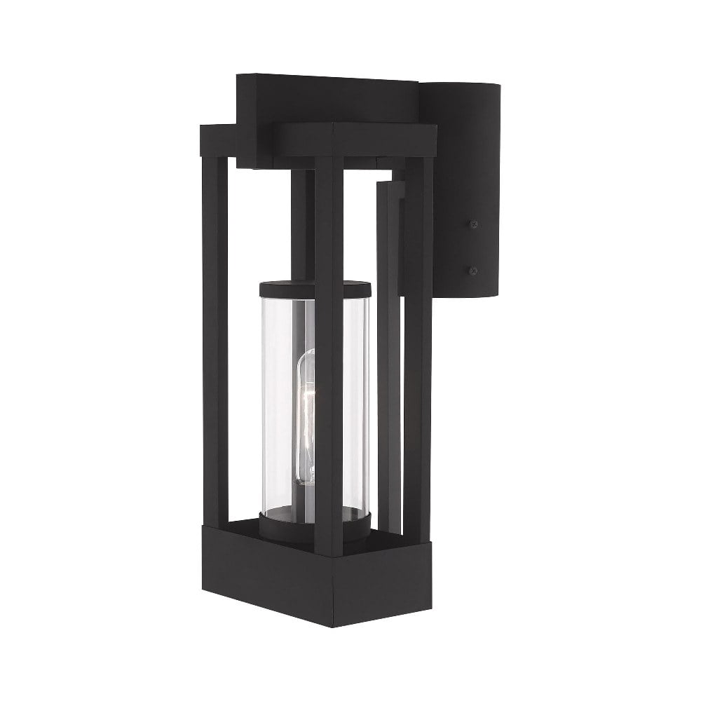 Livex Lighting - Delancey - 1 Light Outdoor Post Top Lantern in Contemporary