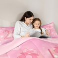 thumbnail image 4 of Homewish Cute Cartoon Bowtie 7-Piece Twin Bedding Sets,Number 25 Bedding Comforter Set,Pink Bow Ribbon Sheet Sets For Girls Kids,Super Cozy Room Decor Reversible, 4 of 8