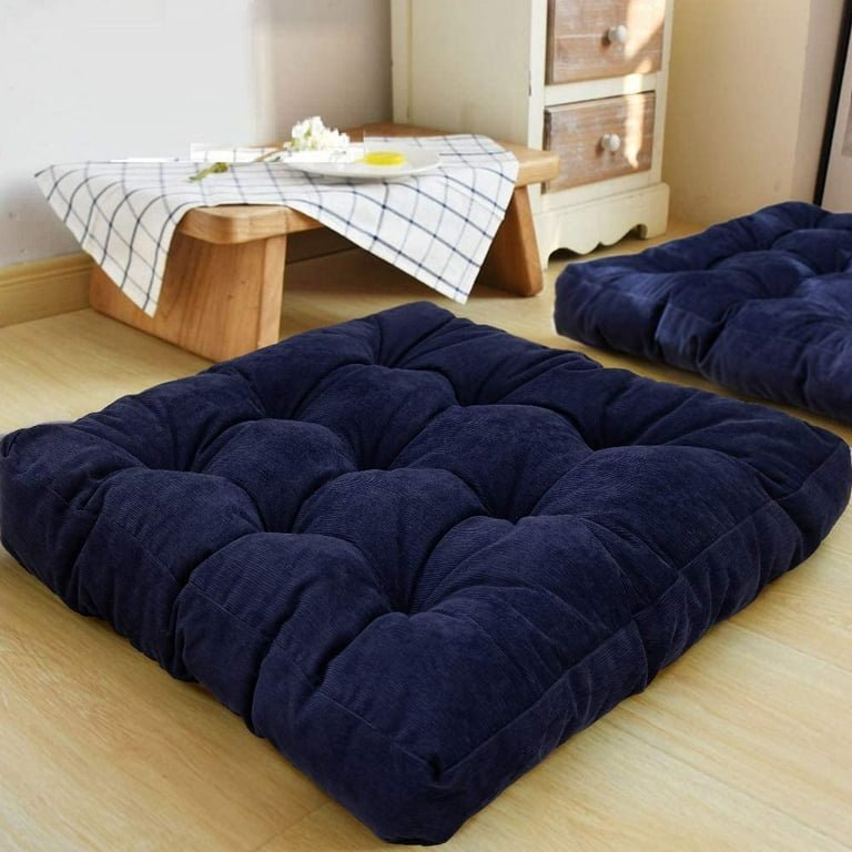 Large Floor Cushion, Meditation Floor Seating Pillow – Looping Home