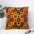 thumbnail image 4 of Wukai Halloween Premium Polyester Fleece Pillow Covers with Hidden Zipper Closure,Luxuriously Soft and Durable-26"x26", 4 of 7