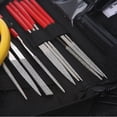 thumbnail image 4 of Herramienta de reparacion 15 piezas de herramientas para el cuidado de la guitarra. mantenimiento. kit técnico. conjunto de herramientas de reparación de trastes para guitarra Tomshoo  Herramienta de reparacion, 4 of 6