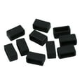thumbnail image 3 of KLKCMS 10 Rubber Silicone Watch Band Watch Strap Loops/Keepers Replacement Lopp 18-22mm 20MM, 3 of 6