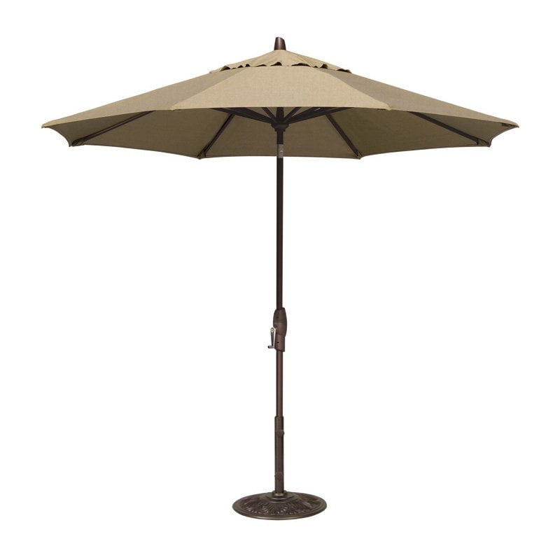 Treasure Garden 11 Ft Sunbrella Aluminium Auto Tilt Patio