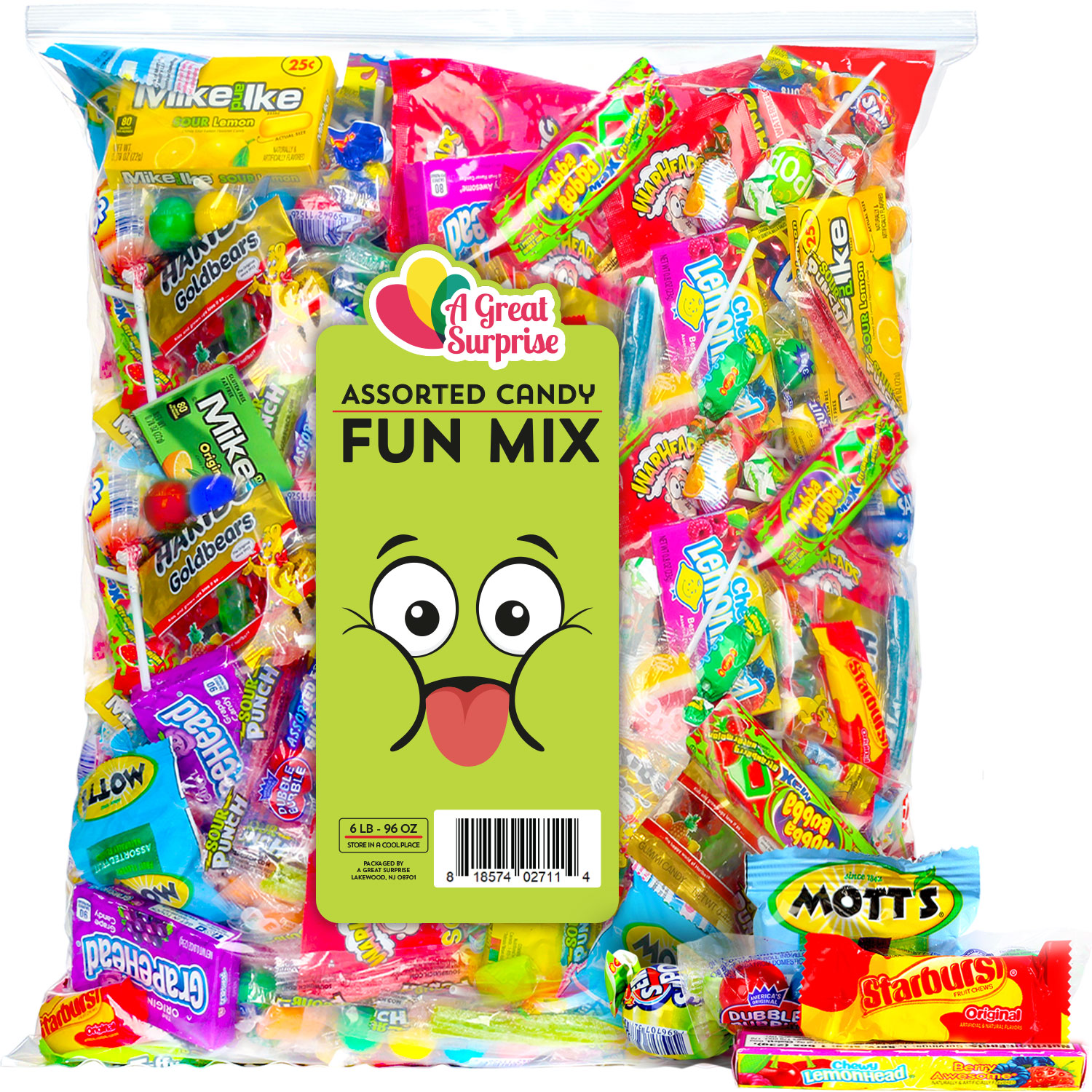 Assorted Bulk Candy Bulk Party Mix 6 Pounds Goodie Bag Stuffers