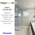 thumbnail image 7 of Panasonic Fv-0510Vscl1 100 Cfm 0.6 Sone Condensation Sensing Energy Star Certified Bath, 7 of 7