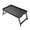 Black, variant on OIUR Bamboo Bed Tray Table with Folding Legs Wooden Drawing Breakfast Eating Snack Serving Tray Laptop Computer Collapsible Bed Sofa Desk