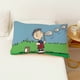 thumbnail image 3 of Funda de almohada de una sola cara con dibujos animados de Snoopy, Woodstock y Charlie Brown, ropa de cama creativa para estudiantes y niños al por mayor, 3 of 5