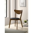 thumbnail image 2 of Jedda Wood Dining Side Chair Dark Walnut (Set of 2), 2 of 13