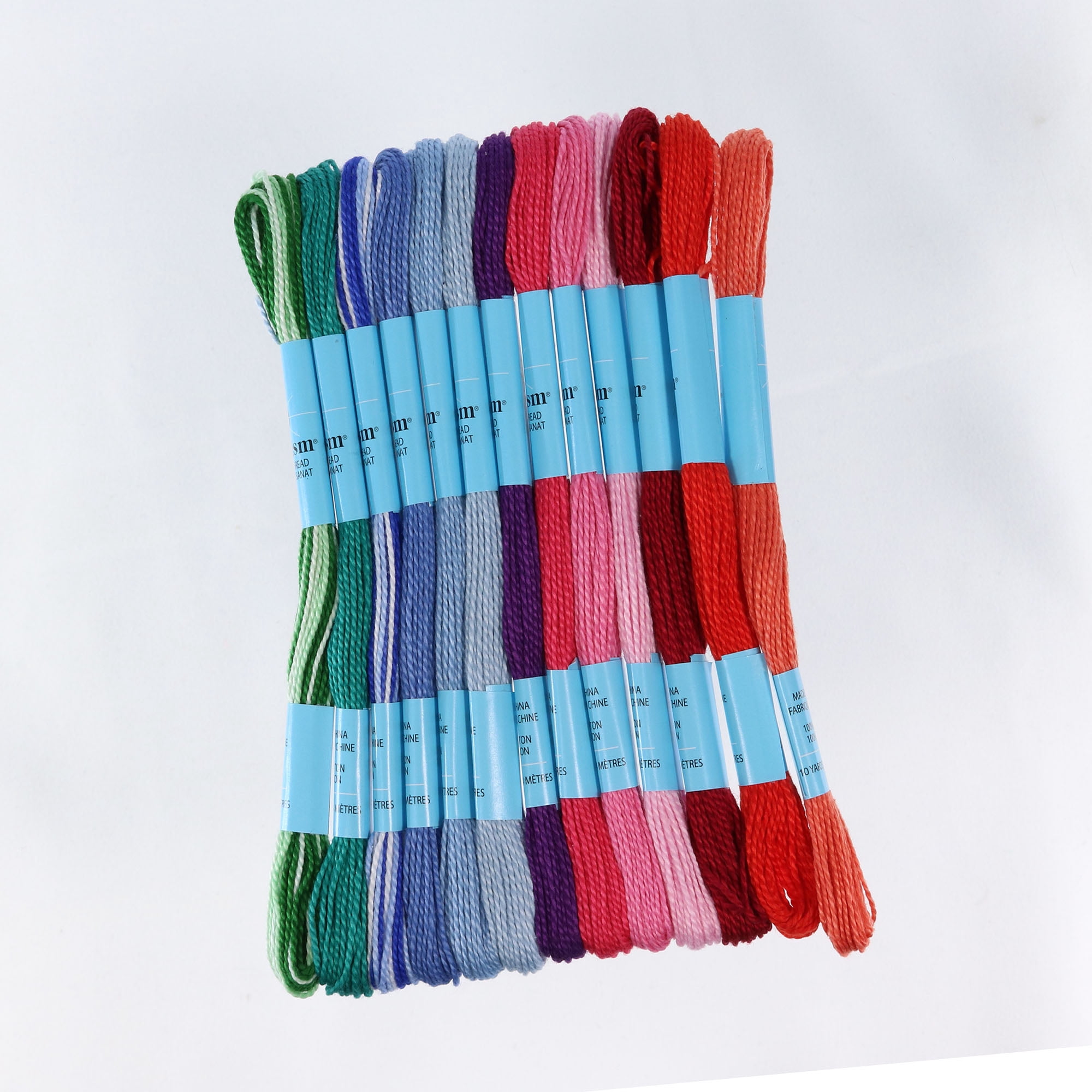 Prism Craft Thread – Embroidery and Cross Stitch Floss – Jumbo Pack of 105 Skeins – 10 Yards per Skein