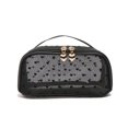 thumbnail image 1 of Artículos Bolsas Almacenamiento Viajes Portátiles Organizando Malla Maquillaje Cierro Impreso para Mujeres Accesorios Cosméticos, 1 of 9