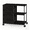 Black-3 Drawer, variant on Ktaxon 2-Drawer Rolling Wood File Cabinet with Lock, Portable Vertical Mobile Wooden Storage Filing Cabinet for Home Office,Oak Gray