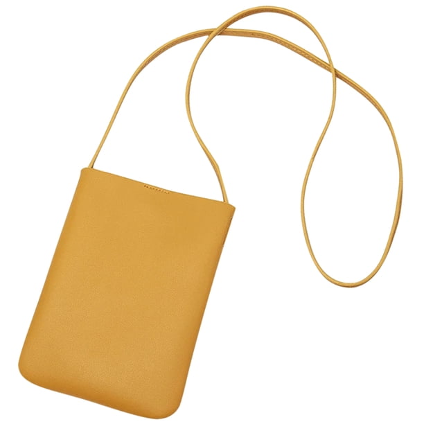 BRIGHTFUFU Bolsa de teléfono de Crossbody Botón Diseño Bolsa de dinero bolsas verticales bolsas para mujeres