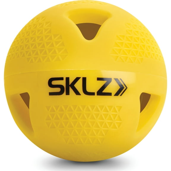 SKLZ Premium Impact Training Baseballs, Yellow, 6 Pack