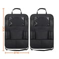 thumbnail image 3 of 2 Pack Car Backseat Organizer Waterproof Car Seat Organizer with 10.5" Clear Screen Tablet Holder and 10 Storage Pockets for Kids Toddlers, Travel Accessories/Car Seat Organizer, 3 of 7
