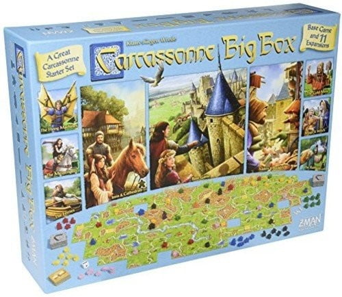 Carcassone Big Box Starter Pack Base Game & Expansions