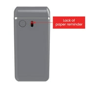 Countertop Multifold Hand Paper Towel Dispenser by Oasis Creations, Single Sheet Dispensing – Glossy Gray