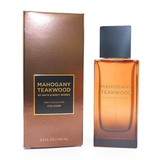 Cologne Bath & Body Works, madera de teca de caoba, 100 ml, para hombre