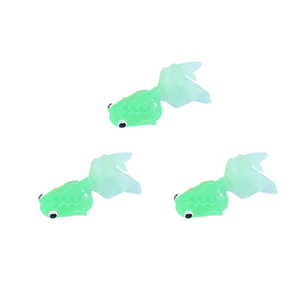 Xihbxyly Juego de Juguetes Flotantes de Pez Dorado, Material Tpr Suave, Flexible y Seguro, 7 Colores Variados, Divertido Juego para La Hora Del Baño, Suave para Las Manos de Los Pequeños, Tamaño de 6