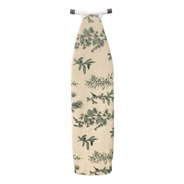 HLONK Housse de Planche à Repasser Protection Résistante aux Taches Tissu Argenté Résistant à la Chaleur Housse et Coussin pour Planche à Repasser Sécurisée Multicolore
