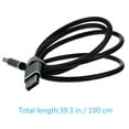 thumbnail image 5 of Monyance USB 3.0 Line USB 3.0 Male to Male Extension Cable Portable Double End USB Cord for Computer(39.37X0.67X0.28Inches), 5 of 10