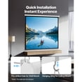 thumbnail image 5 of KFFKFF Manual Pull-Down Projector Screen, 120-Inch 1:1 Ratio, 4K and 1080 HD Compatible, Wall-Mounted Retractable Screen with Pull Cord, Portable Display for Home, Office, or Theater Use, 5 of 9