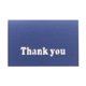 thumbnail image 1 of unbranded Tarjeta En Papel Premium 3D Para Enviar Agradecimiento A En Color Azul, 1 of 7