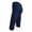 Navy, variant on Yuanlook Women's Capri Leggings Yoga Capris Pants Soft Solid Color Athletic Workout Leggings - Navy - S