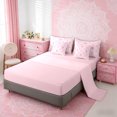 thumbnail image 5 of Erosebridal Pink Aztec Bedding Comforter Set for Girls, Rustic Lodge Cabin Cow Skull Full Bedding Set, Pink Reversible 7pcs, 5 of 6