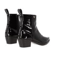 thumbnail image 4 of Bota Vaquera Tacón Bajo Texas Para Mujer Charol Drillo Negro, 4 of 5