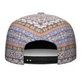 thumbnail image 4 of Classic Geometric Baseball Cap - Vintage Tribal Print, Adjustable Snapback Hat with Rustic Home Decor Style, 4 of 7