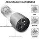 thumbnail image 3 of Combo de molinillo de sal y pimienta doble resistente, agitador de molino de cerámica ajustable, 3 of 5