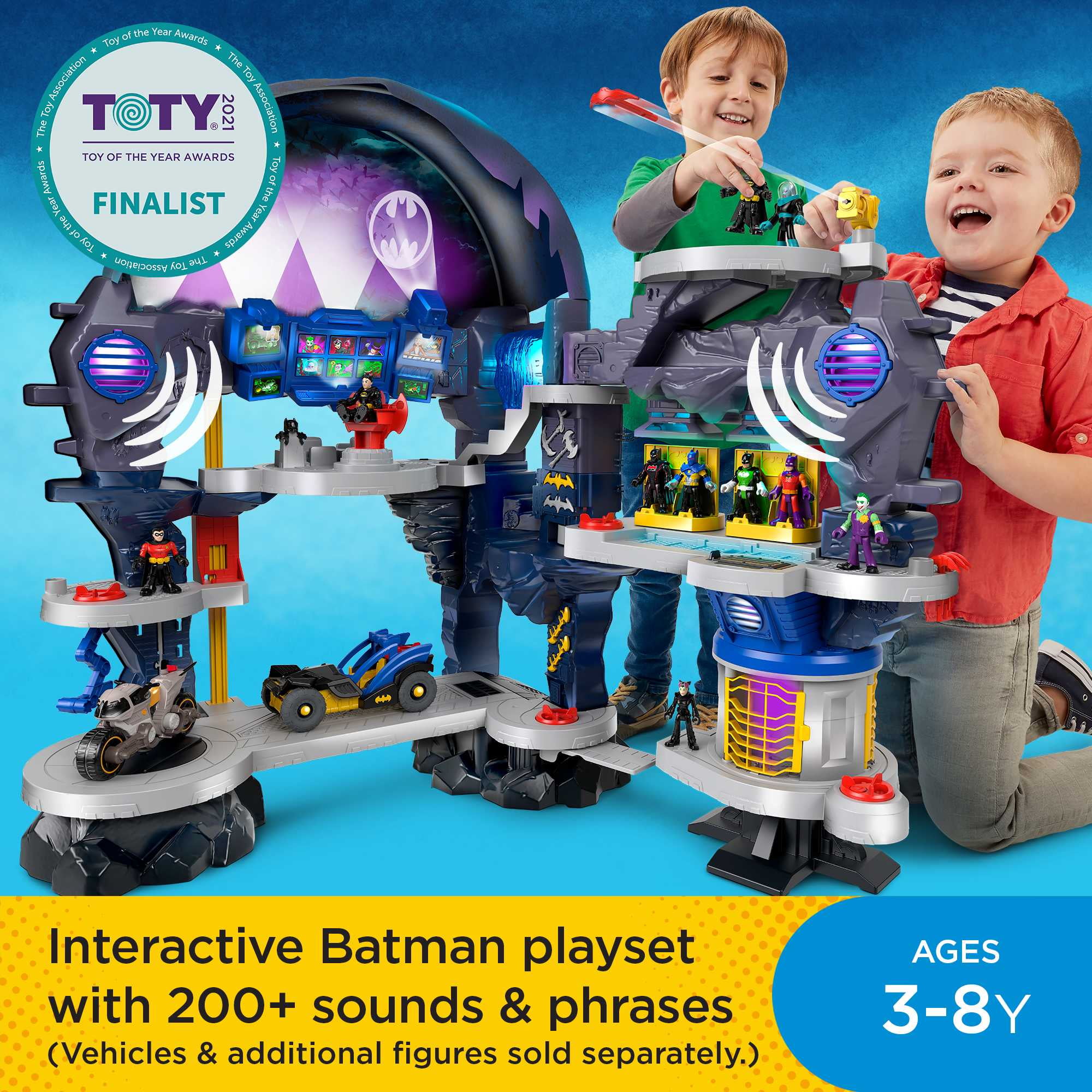 Imaginext dc super friends batcave outlet