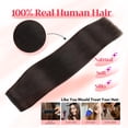 thumbnail image 3 of Extensiones de cabello Halo Rich Choices, 100% cabello humano Remy, 30 cm, 3 of 8
