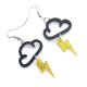 thumbnail image 2 of Lindos pendientes con forma de gota de nube para mujer, adornos para regalo de cumpleaños ------Código de producto 71819, 2 of 5