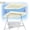 Ecru, variant on SOLAXO 77"x43" Patio Swing Canopy Replacement Top Outdoor Seater Porch Swing Canopy Cover, Cover ONLY, Beige