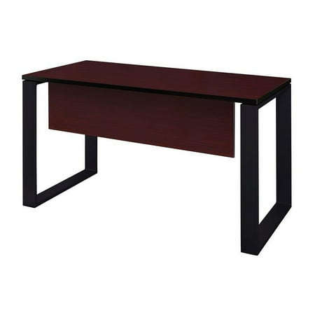 UPC: 0192357004876 | Structure 48  x 24  Training Table with Modesty Panel- Mahogany/Black