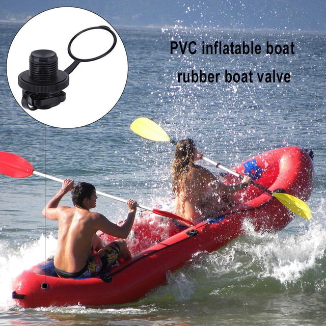 Peahefy Inflatable Boat Accessory,2pcs Replacement Screw Air Valve for Inflatable Rubber Dinghy Raft Pool Boat,inflatable boat valve