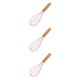 thumbnail image 3 of Toystoory Utensilio de cocina de silicona de madera Utensilios antiadherentes Herramienta de cocina Cuchara Cucharón de sopa Turner Espátula Type4 NO4, 3 of 6